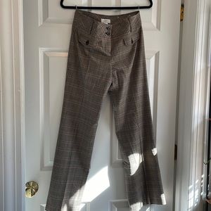 LOFT PANTS IN PLAID